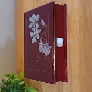 OTAGIRI Vintage 'Magnolia' Decorative Notepad Holder Box